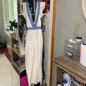 J Crew long cotton Dress
